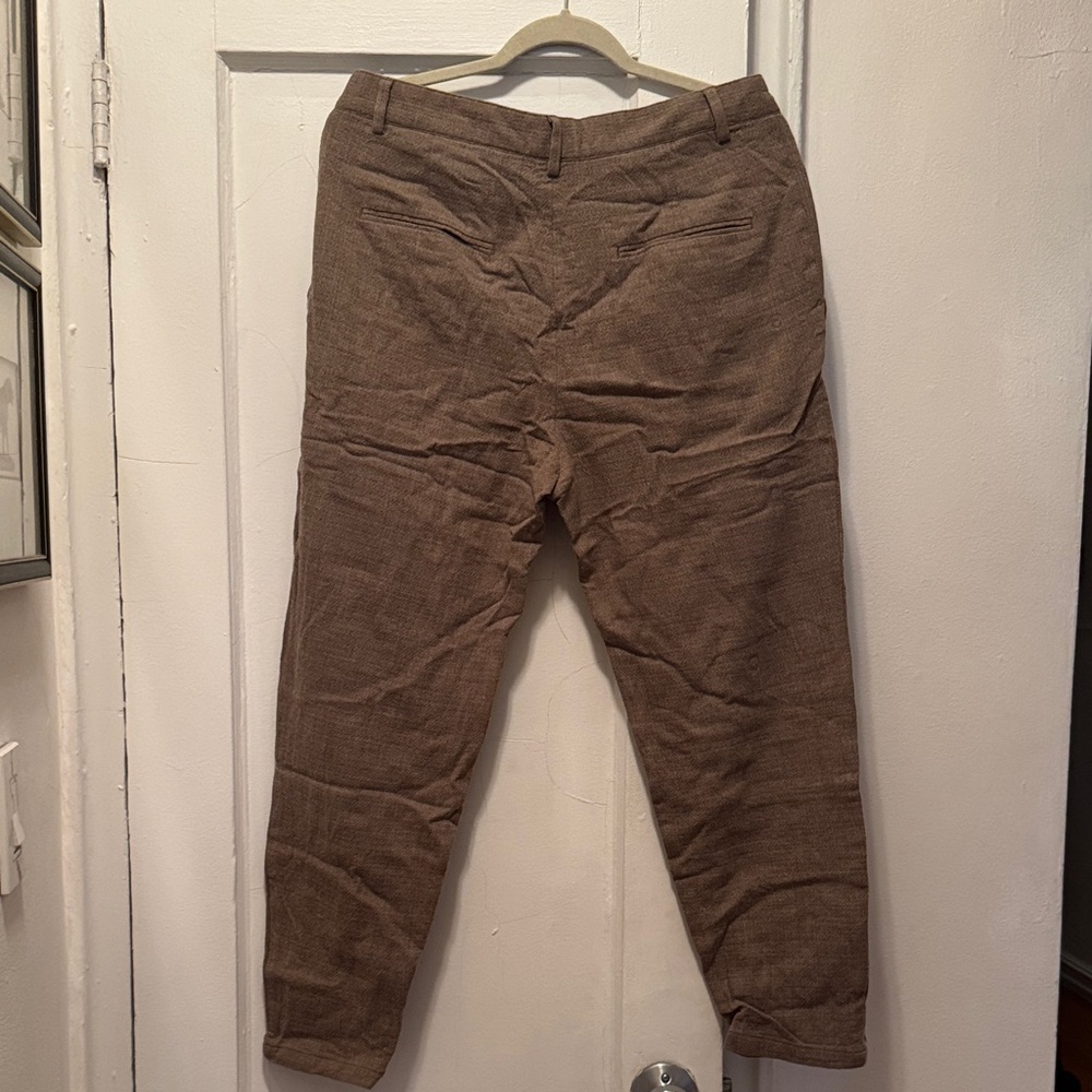 COS Men's Tan Wool Pants - Picture 4 of 4